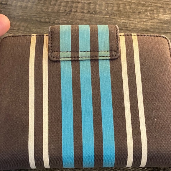 Vintage Kate Spade Striped Wallet - GUC - Picture 3 of 9